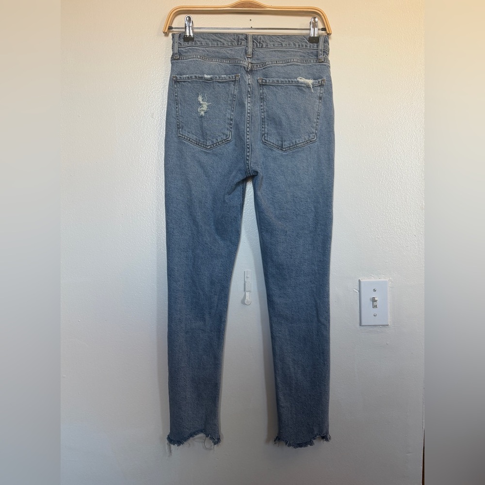 Agolde Light Blue Ankle Jeans - Picture 4 of 12